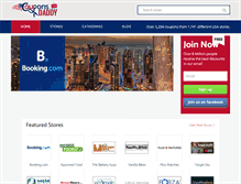 Tablet Screenshot of couponsdaddy.com